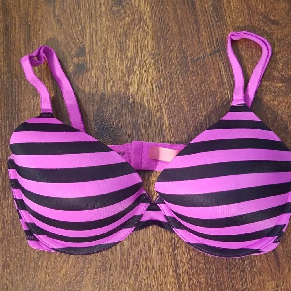 34D Pink by Victoria's Secret push up bra
